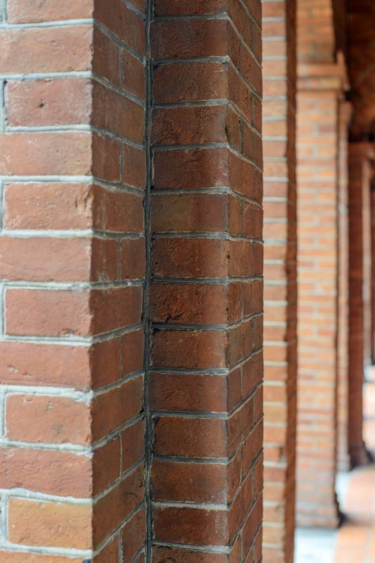 Brick Columns Installation detail
